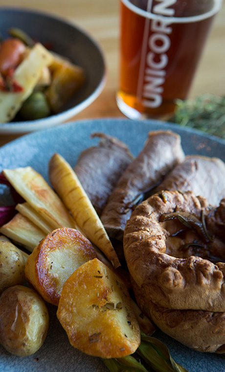 A legendary Sunday Roast from our Cheshire pub’s Sunday lunch menu
